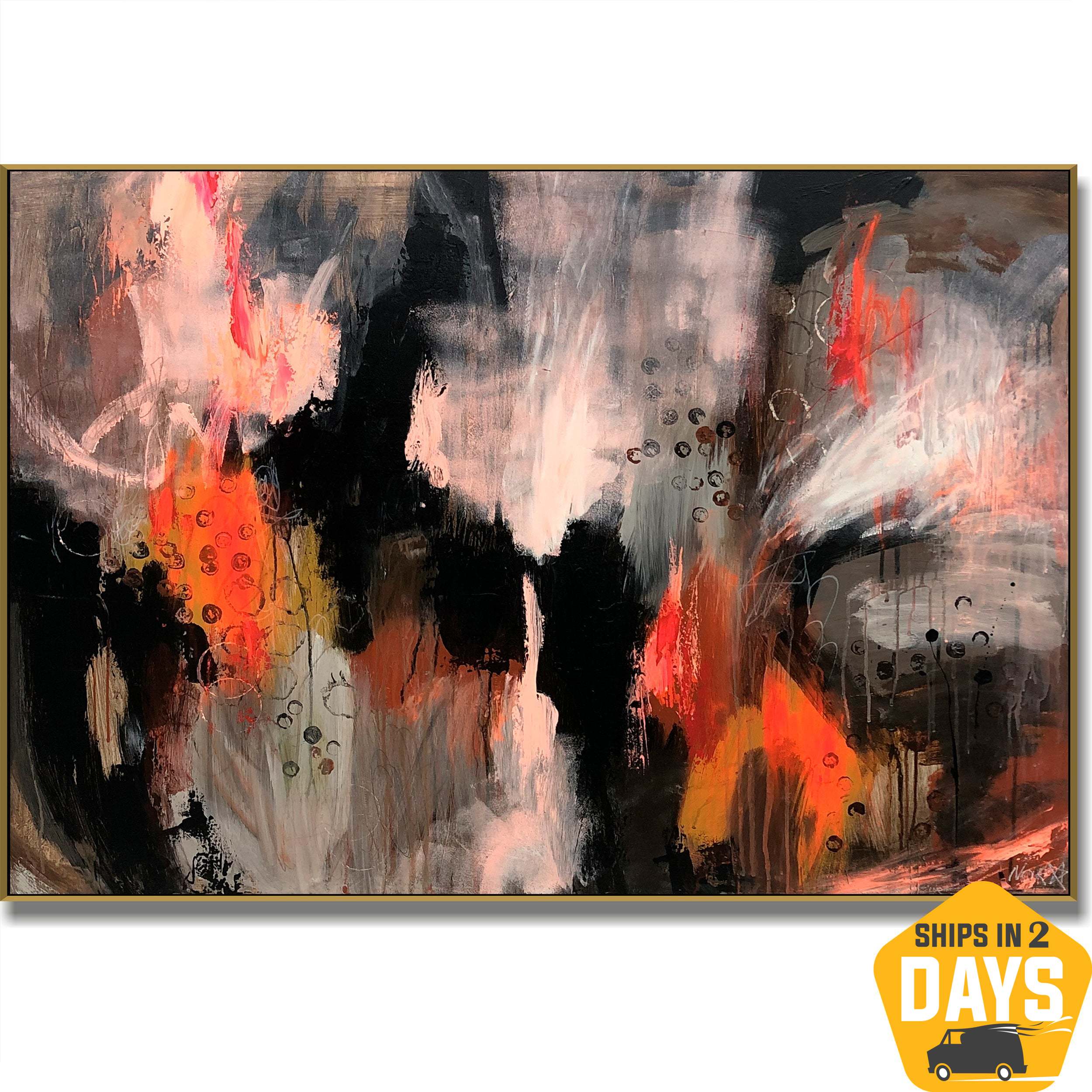 RAIN OF SPRING 36"x48"