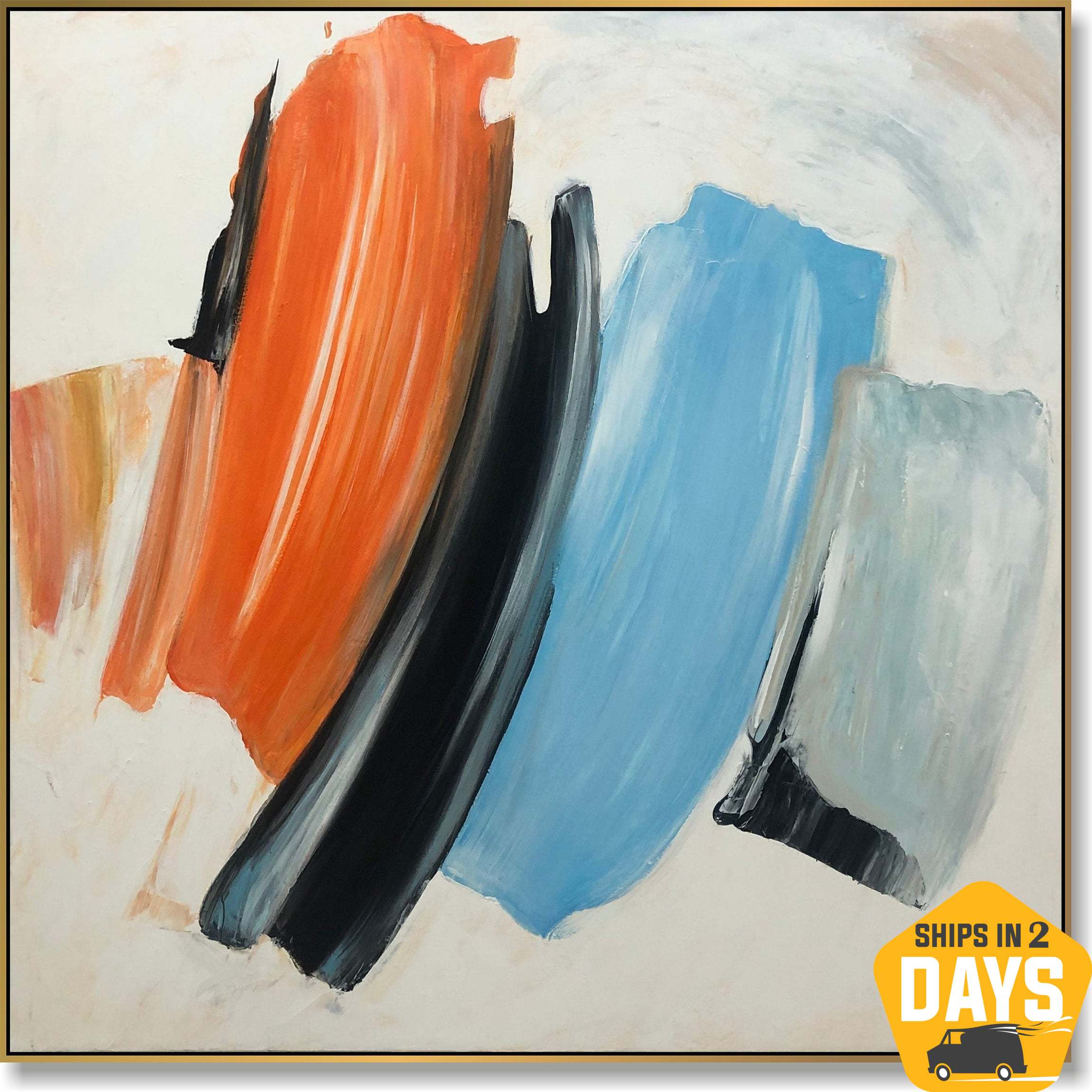 LINES OF ACTION 50"x50"