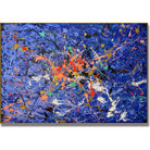 PURPLE SPLASH inspired by Jackson Pollock