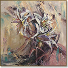 Flower abstract art BOUQUET OF LILIES