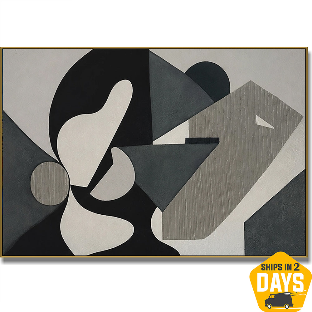 GEOMETRIC CONTRAST 30"x46"