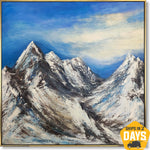 SNOWY SUMMITS 36"x36"