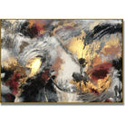 Handpainted unique fine painting AUTUMN SONG