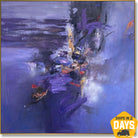 PURPLE NIGHT 46"x46"