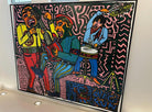 Invoice for two custom unstretched painting in size 174X230 cm and 214X167 cm