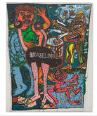 Invoice for two custom unstretched painting in size 174X230 cm and 214X167 cm