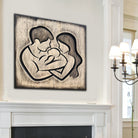 FAMILY SILHOUETTE 11.8"x11.8"