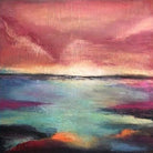 Original Sea Painting Colorful Landscape Acrylic Painting Extremely Unique Painting Landscape Abstract | MAGICAL DREAM - Trend Gallery Art | Original Abstract Paintings