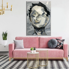 FACELESS EXPRESSION 54"x36"