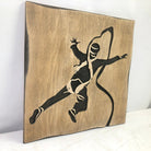 BUNGEE JUMPING 17.7"x17.7"