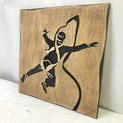 BUNGEE JUMPING 17.7"x17.7"