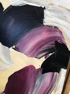 PURPLE FLOWER 11.8"x11.8"