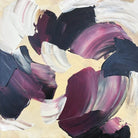 PURPLE FLOWER 11.8"x11.8"