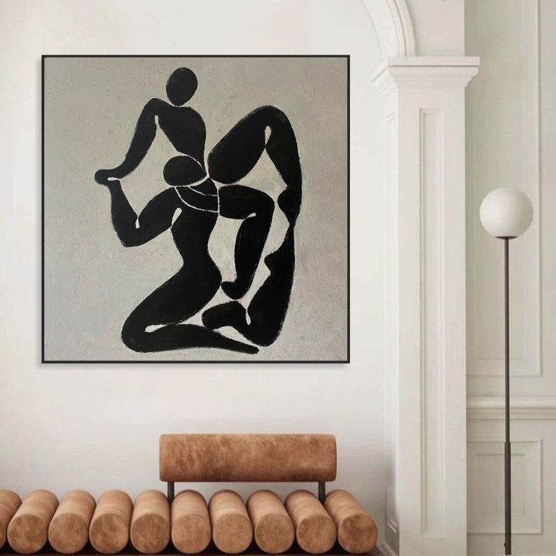 RYTHMIC CONTOURS 46"x46"