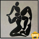 RYTHMIC CONTOURS 46"x46"