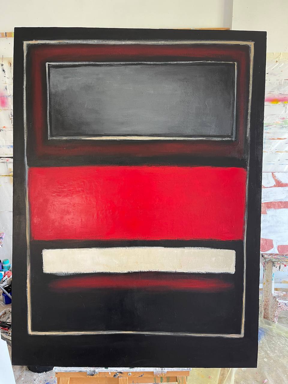 Mark Rothko Red White