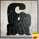 LOVE FOREVER 53"x53"