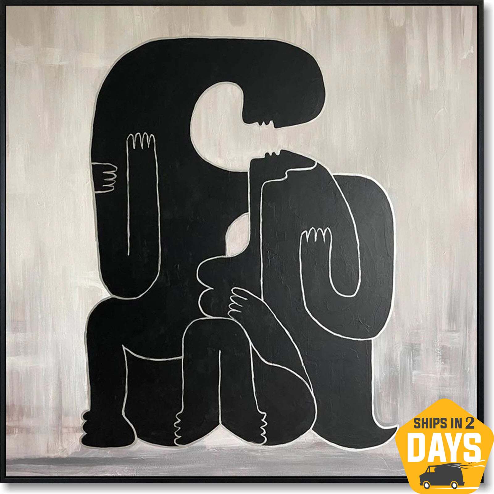 LOVE FOREVER 53"x53"