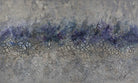 Abstract Blue and Grey Painting AZURE CRACKLE