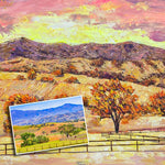 لوحات مزارع الكروم مجردة من الصورة الأصلية لوحة أكريليك للأراضي الزراعية طبيعة جدار ديكور للمنزل | الرسم من الصورة رقم 49