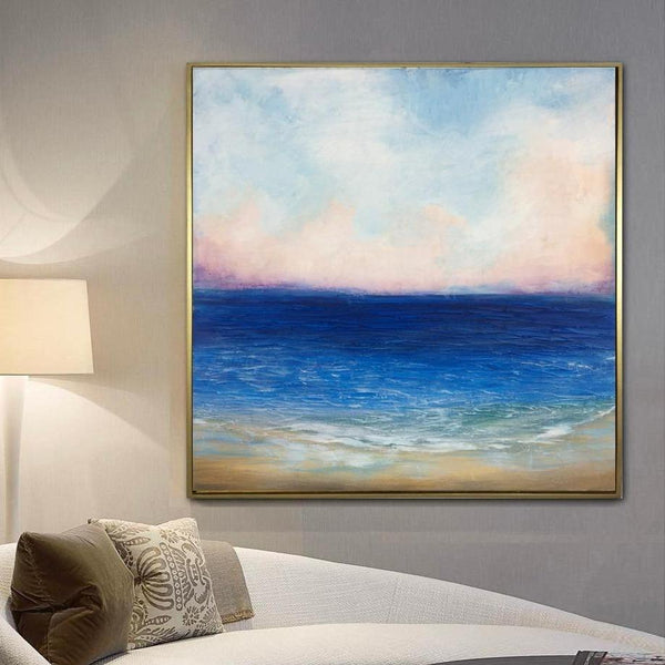 Big Wave Painting, Seascape Canvas Painting, Living Room Wall Art Pain –  Art Painting Canvas