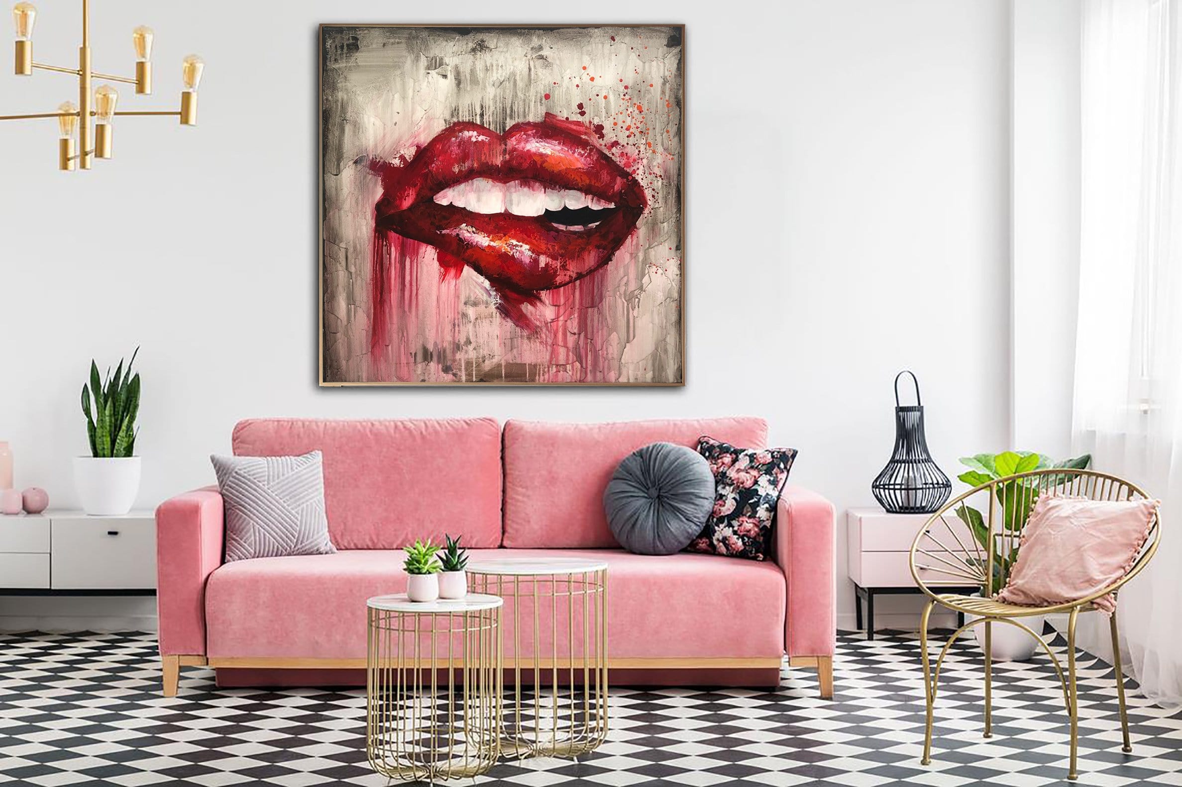 Red lips, red bottoms - Art Randoms - Paintings & Prints, Entertainment,  Other Entertainment - ArtPal