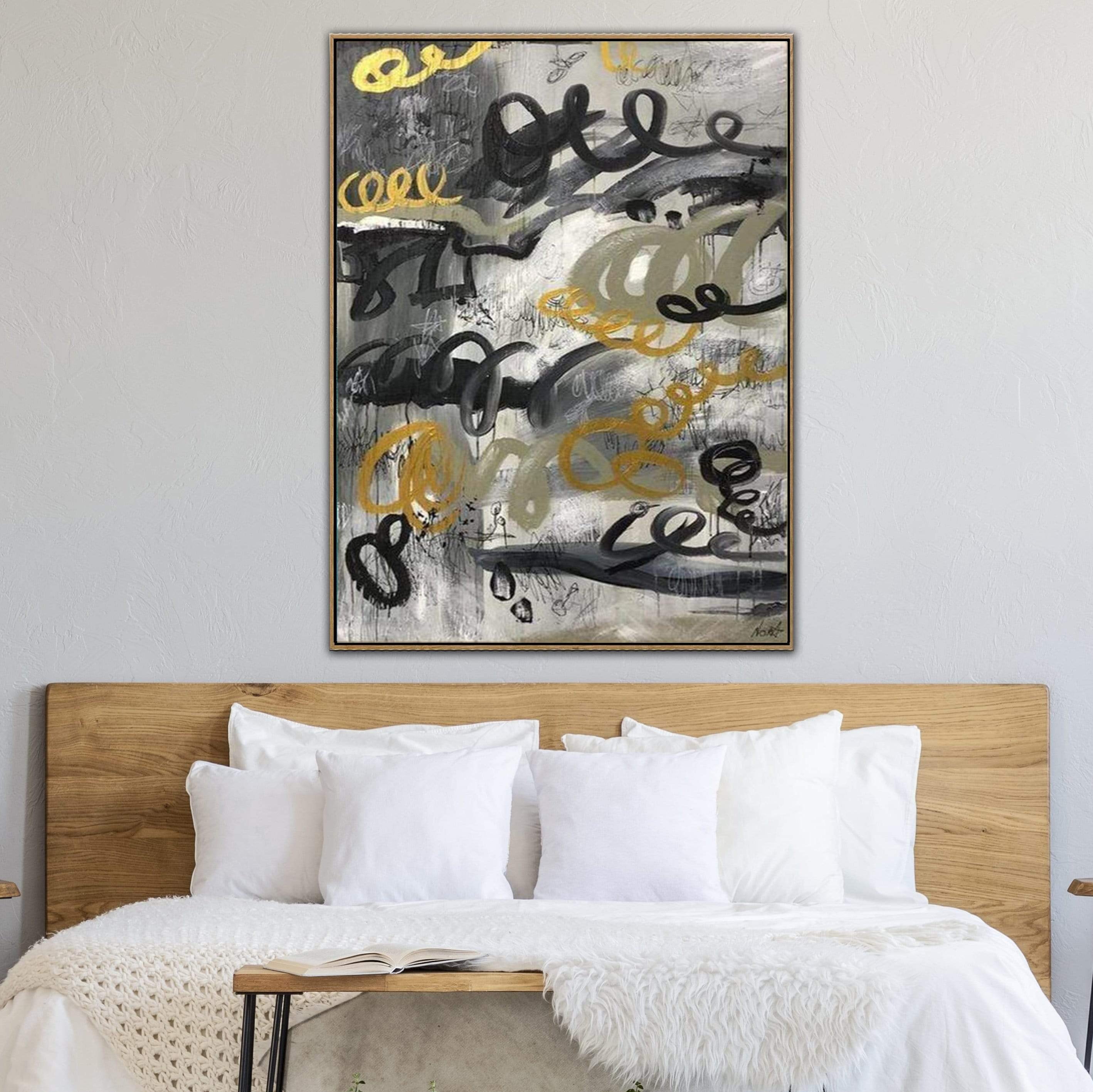 FLIGHT TRAJECTORY 46"x30"