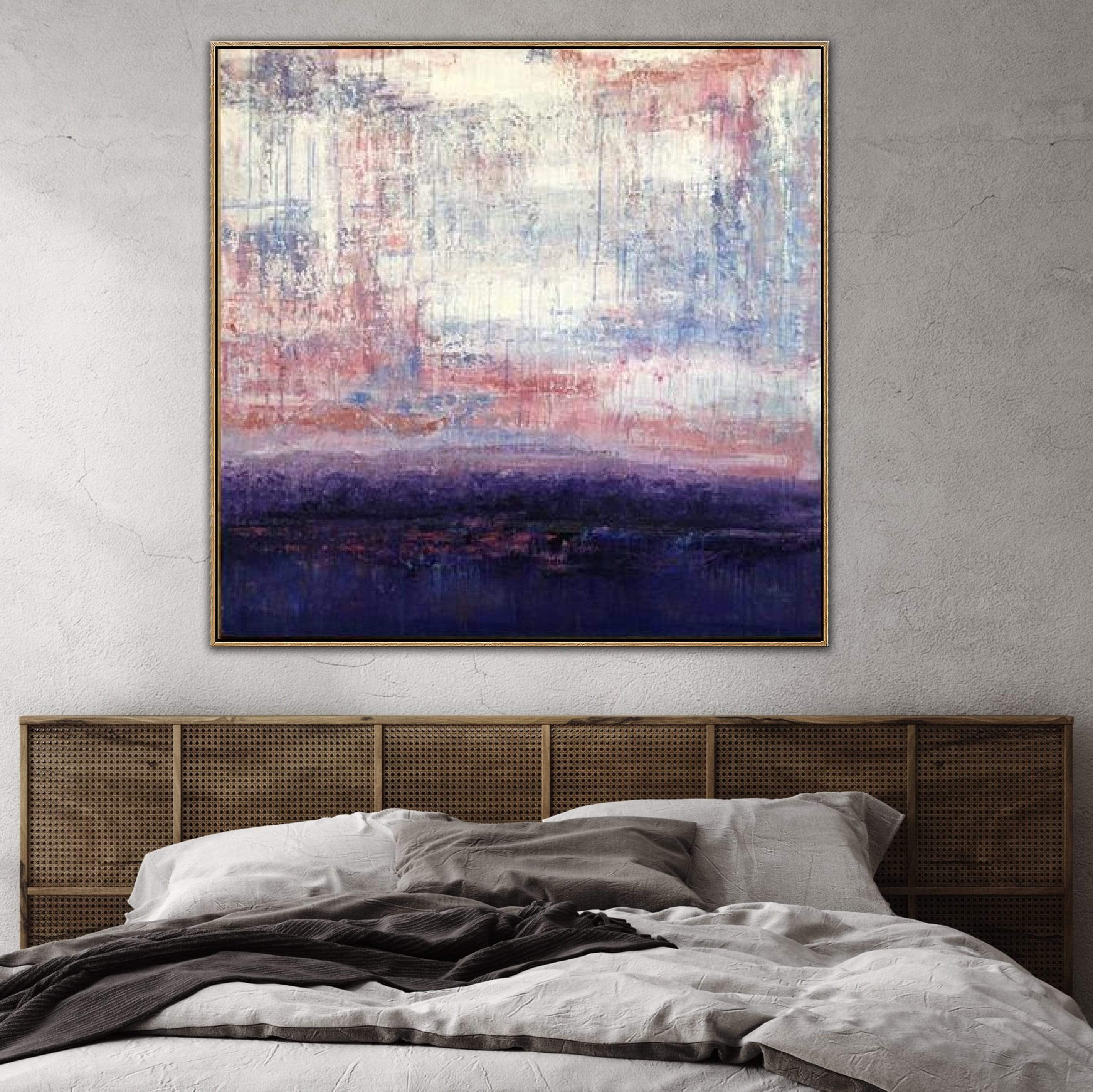 THE BLUE OF THE SEA 48"x48"