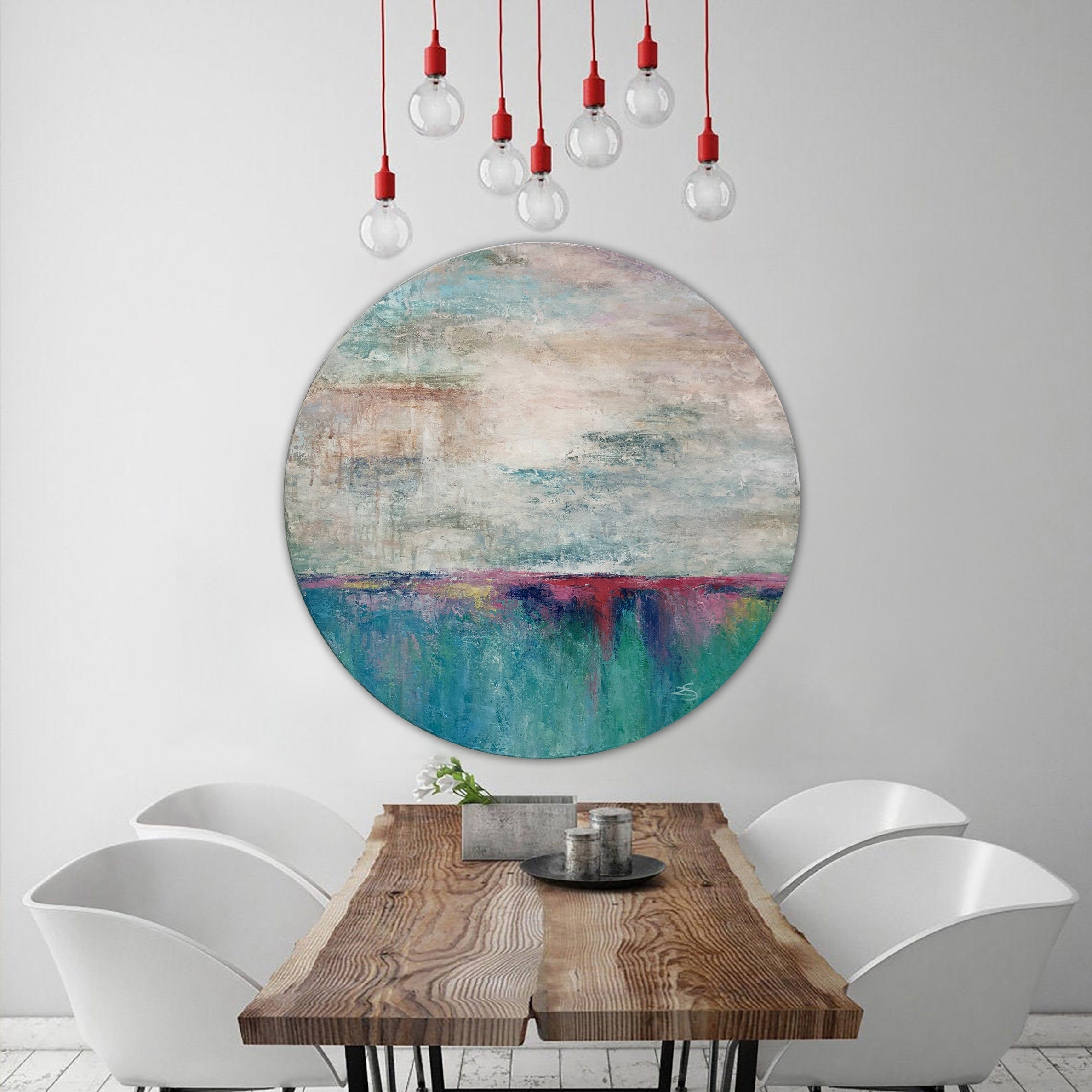 Round Canvas Paintings The Timeless Charm Of Circular Art round-canvas-paintings-the-timeless-charm-of-circular-art