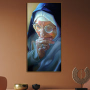صورة الرجل الأصلية من صورة الأب الملونة اللوحة جدار ديكور فني لغرفة النوم | الرسم من الصورة رقم 58