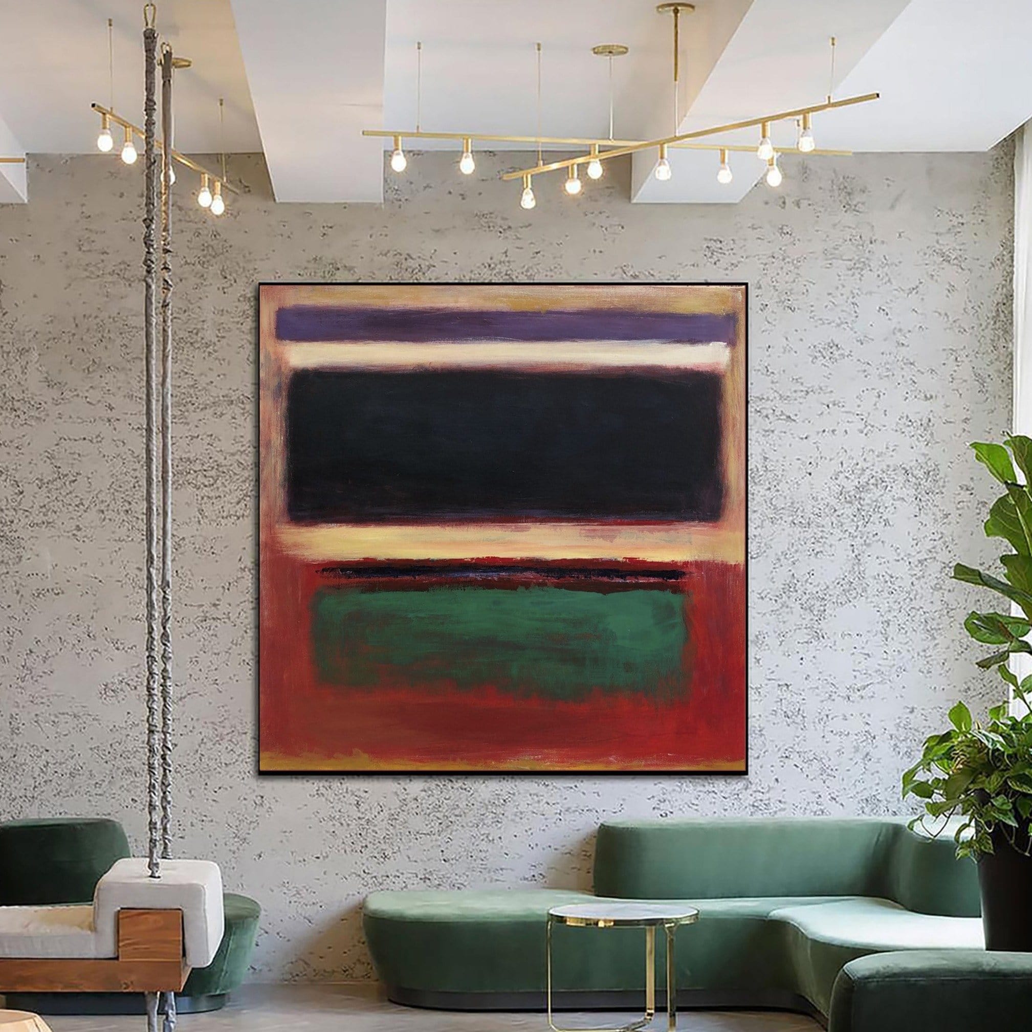 Mark Rothko Style Paintings On Canvas Abstract Expressionist Art Textured Painting Modern Handmade Art Rothko Style Wall Art | INSPIRATIONAL COLORS - Trend Gallery Art | Original Abstract Paintings