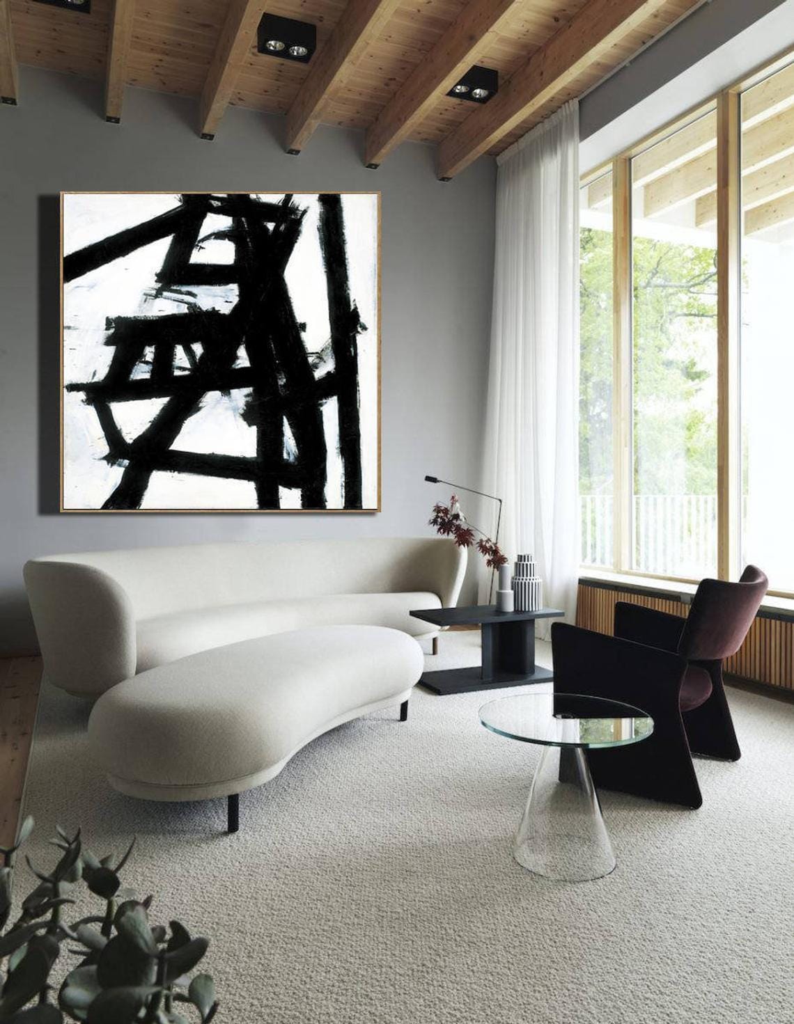 Black & White Abstract Paintings by Franz Kline slider2-image-2