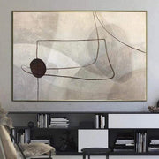 Large Abstract Painting On Canvas Original Abstract Painting | SECRETS OF TIME