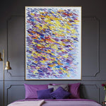 Original Abstract Impasto Painting On Canvas Colorful Oil Painting Textured Fine Art Modern Handmade Art | SUN AFTER RAIN