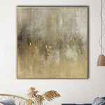 Large Abstract Painting on Canvas Beige Modern Paintings Gold Abstract Wall Art Painting Oversize Wall Art Abstract For Living Room |  APPEASEMENT