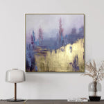 Original Wall Artwork Unique Gold Leaf Painting Large Original Abstract Painting | ASTRAL BODIES