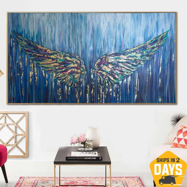 wings oil painting