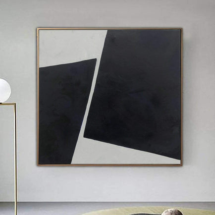 Black and white minimalist wall art STRIKING DIFFERENCES