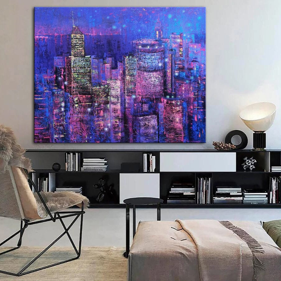 SKYSCRAPERS 35"x43"