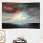 Modern Abstract Creative Paintings On Canvas Unique Feng Shui Wall Decor | COLORFUL SKY