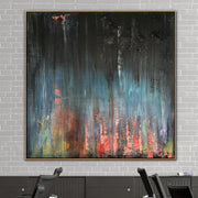 Abstract Oil Painting On Canvas Canvas Painting Original Black Painting Office Painting | SANCTUARY - Trend Gallery Art | Original Abstract Paintings