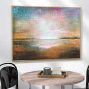 Abstract   Oil Painting Colorful Abstract Painting Brown Painting | THE SPOTLESS SHINE