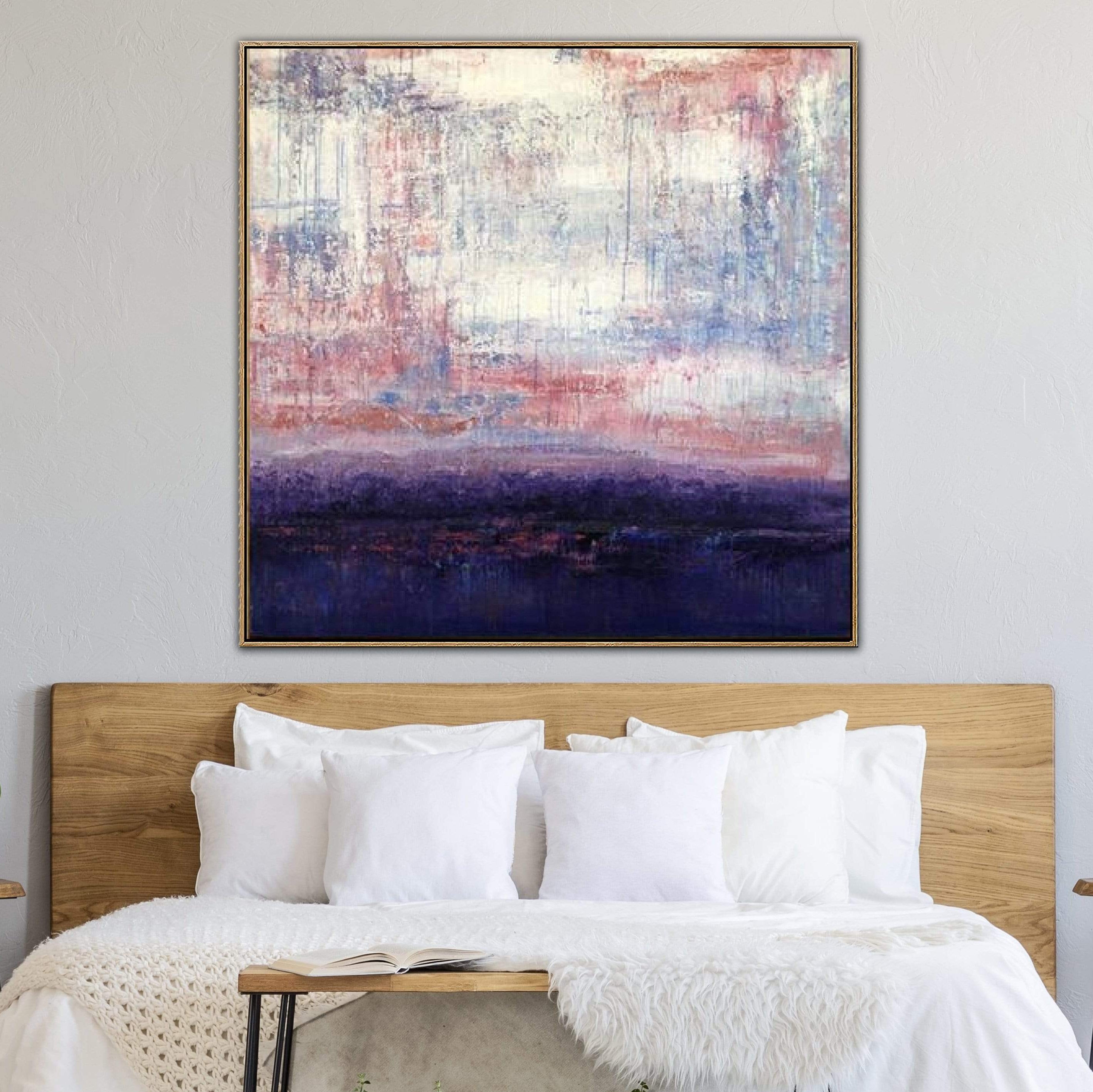 THE BLUE OF THE SEA 48"x48"