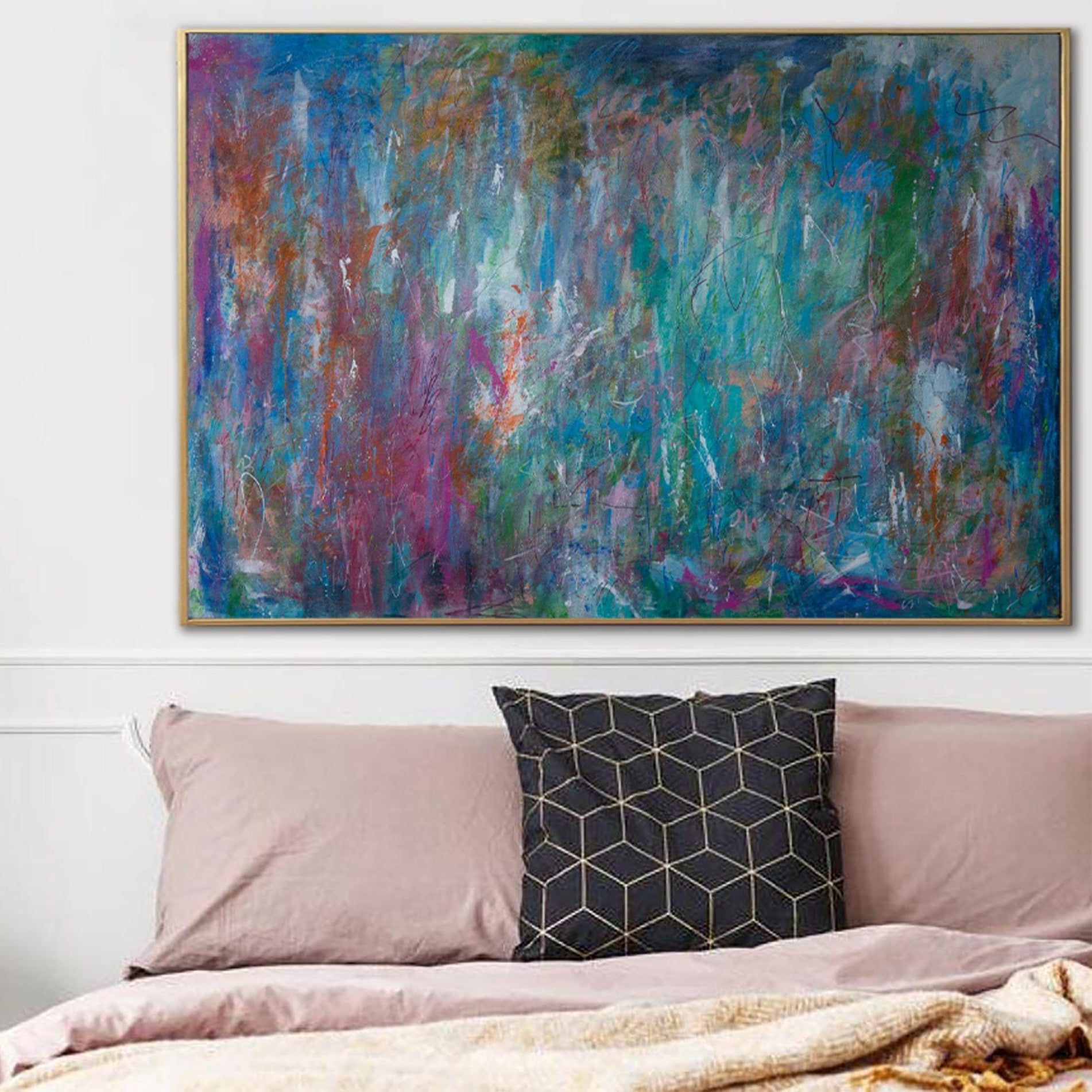 HOLIDAY FIREWORKS 36.22"x53.93"