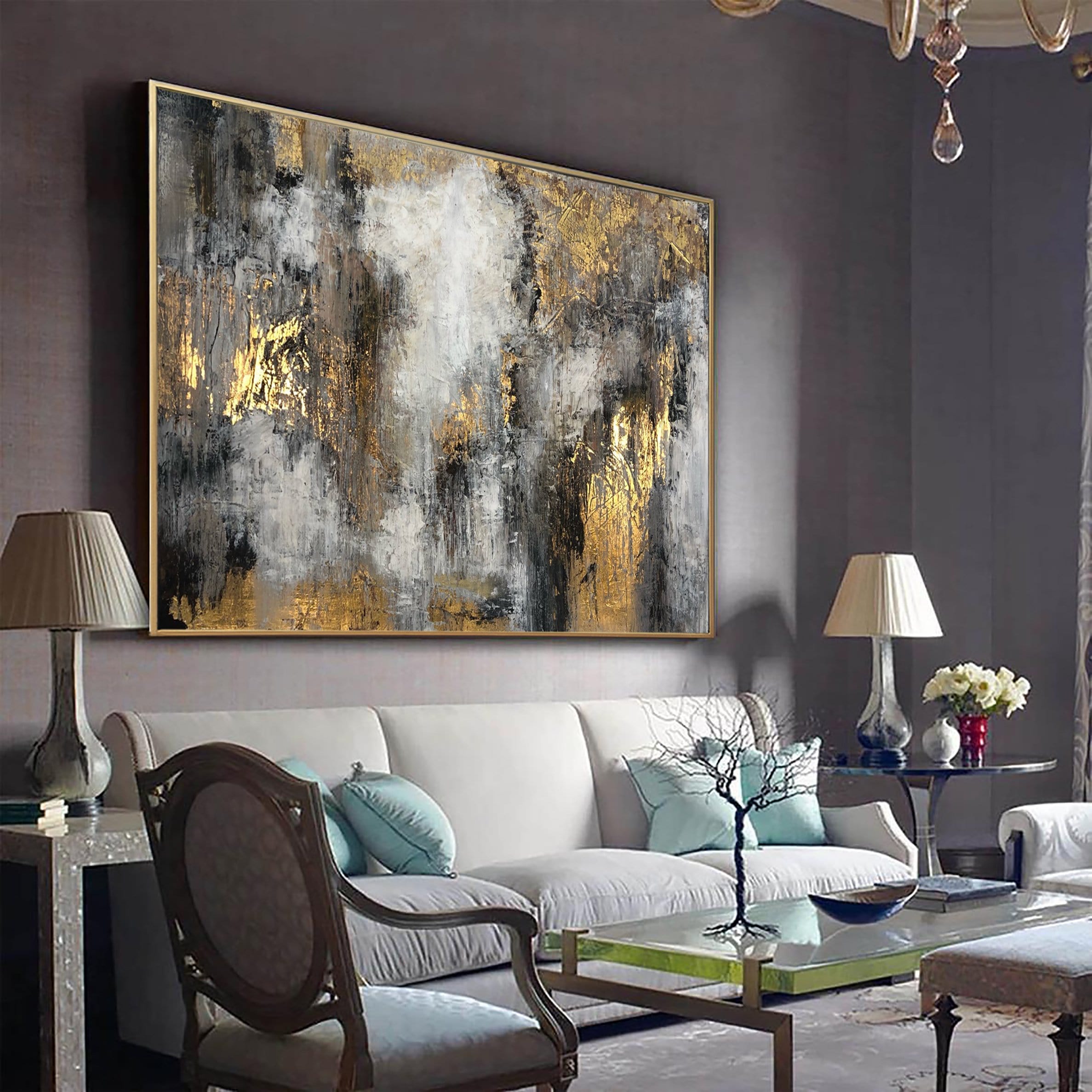 Living Room Abstract Art