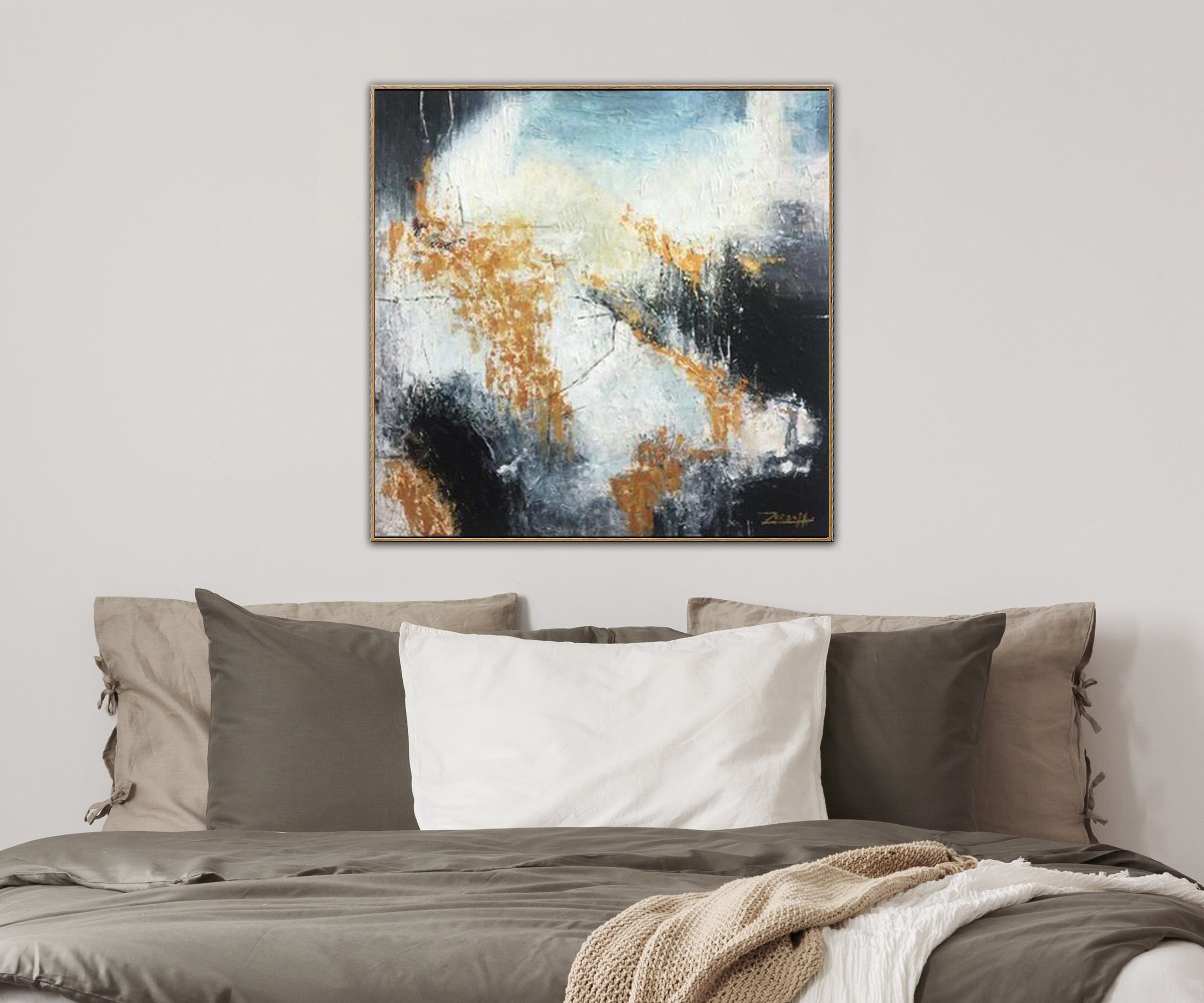 Abstract Painting Original Large Oversized Wall Art | AUTUMN MEMORY