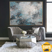 Large Abstract Original Colorful Paintings On Canvas Handmade Textured Painting Creative Fine Art Oil Painting | NEW SERIES 3 36"x49"