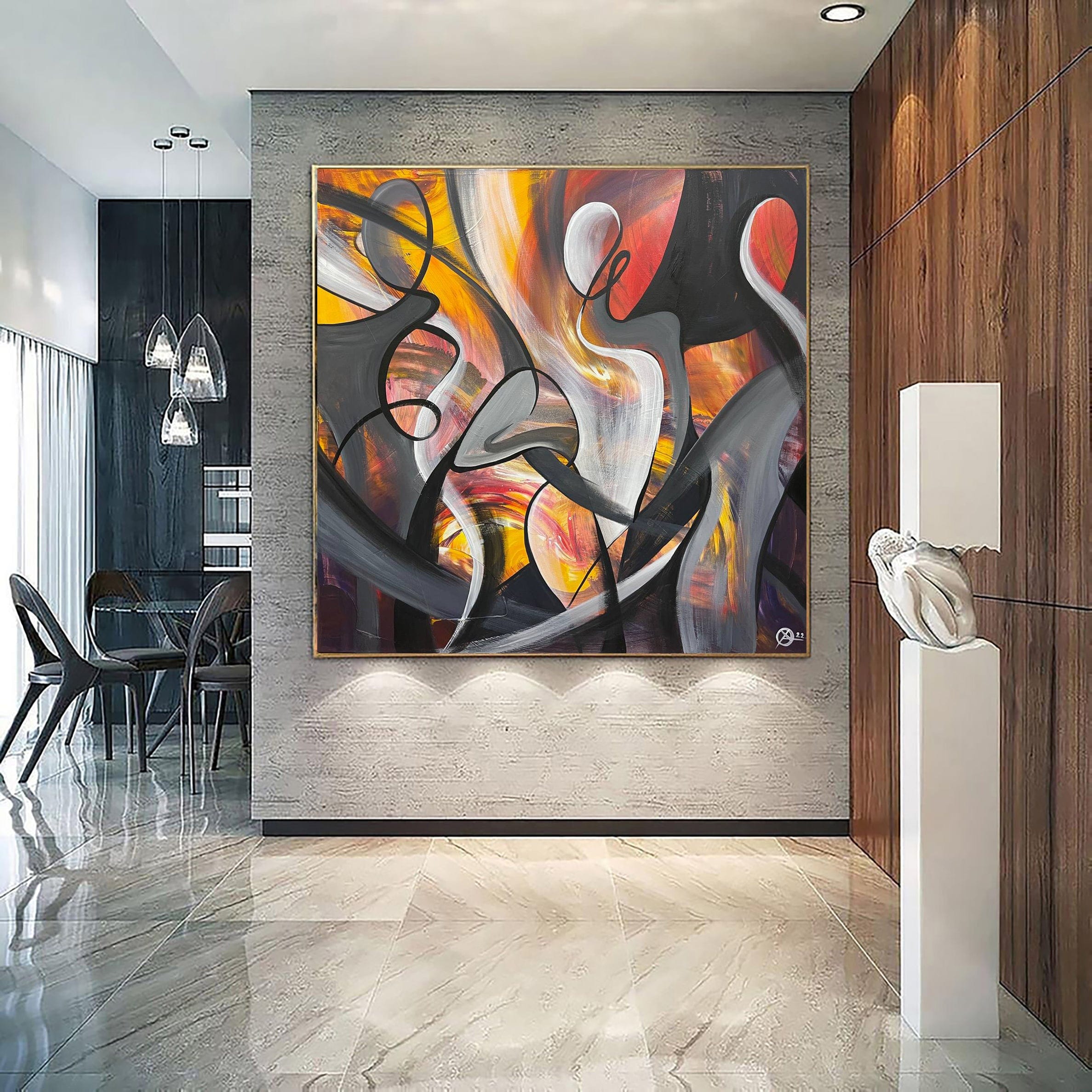 Abstract Lux Luxury Abstract Art
