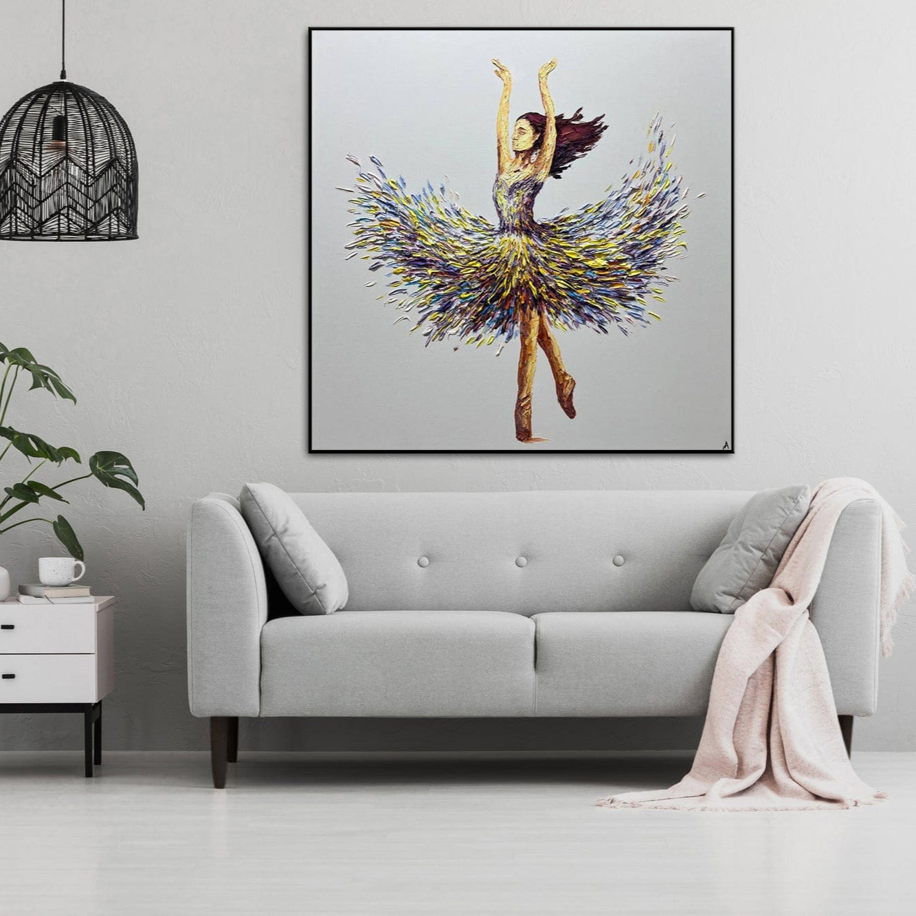 BALLERINA ROSE 26"x26"