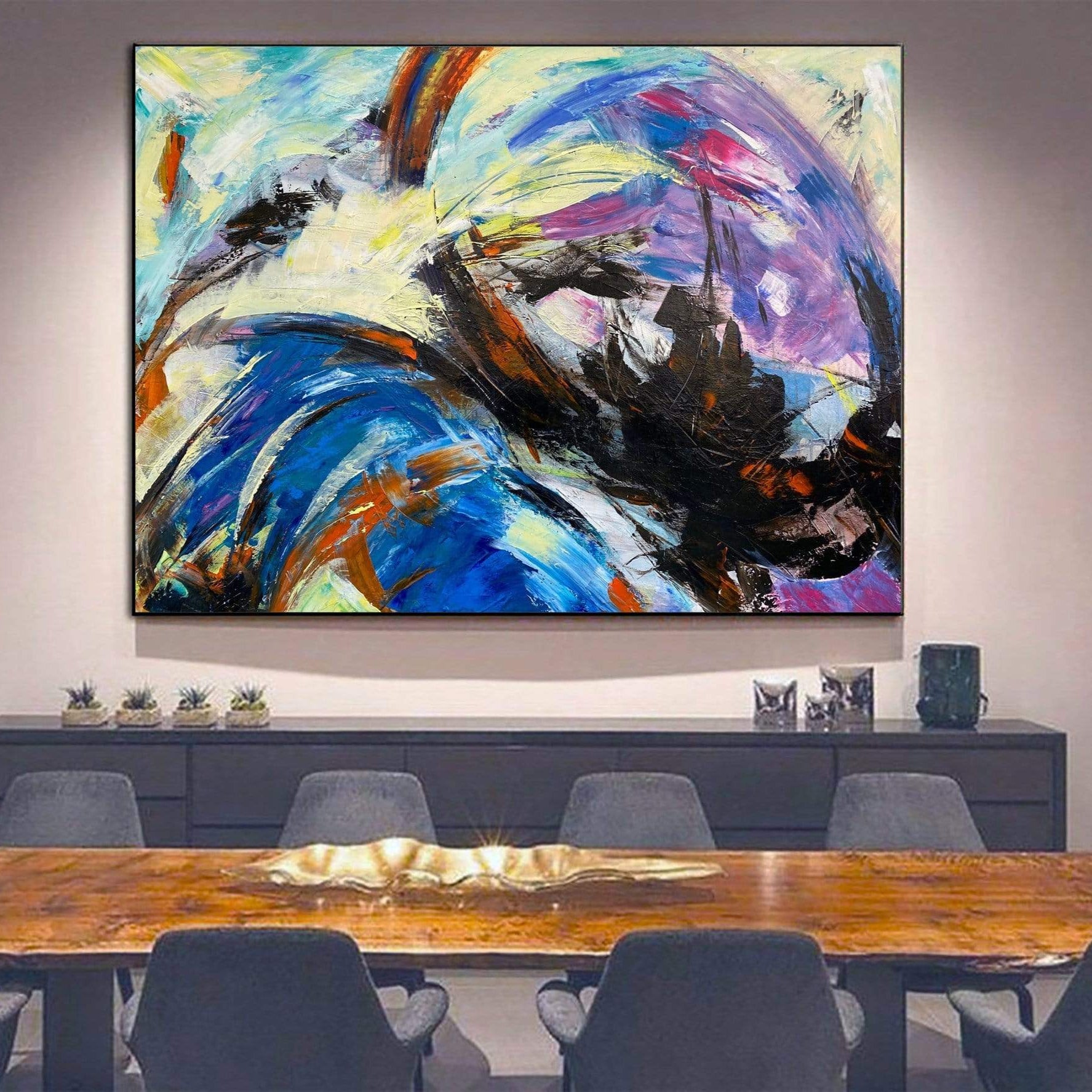 COLOR OF RAIN 40"x60"